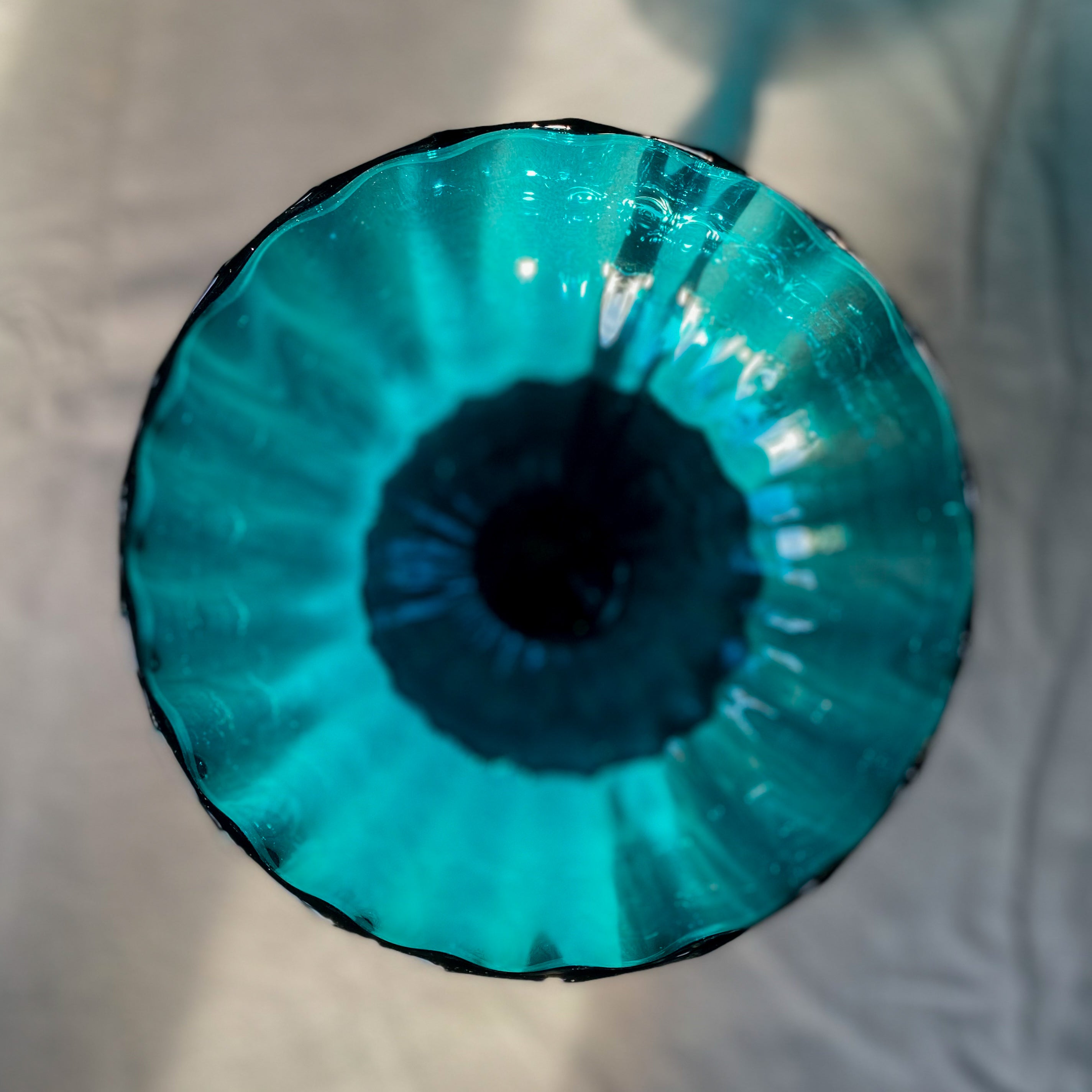 Empoli Glass Pedestal Bowl