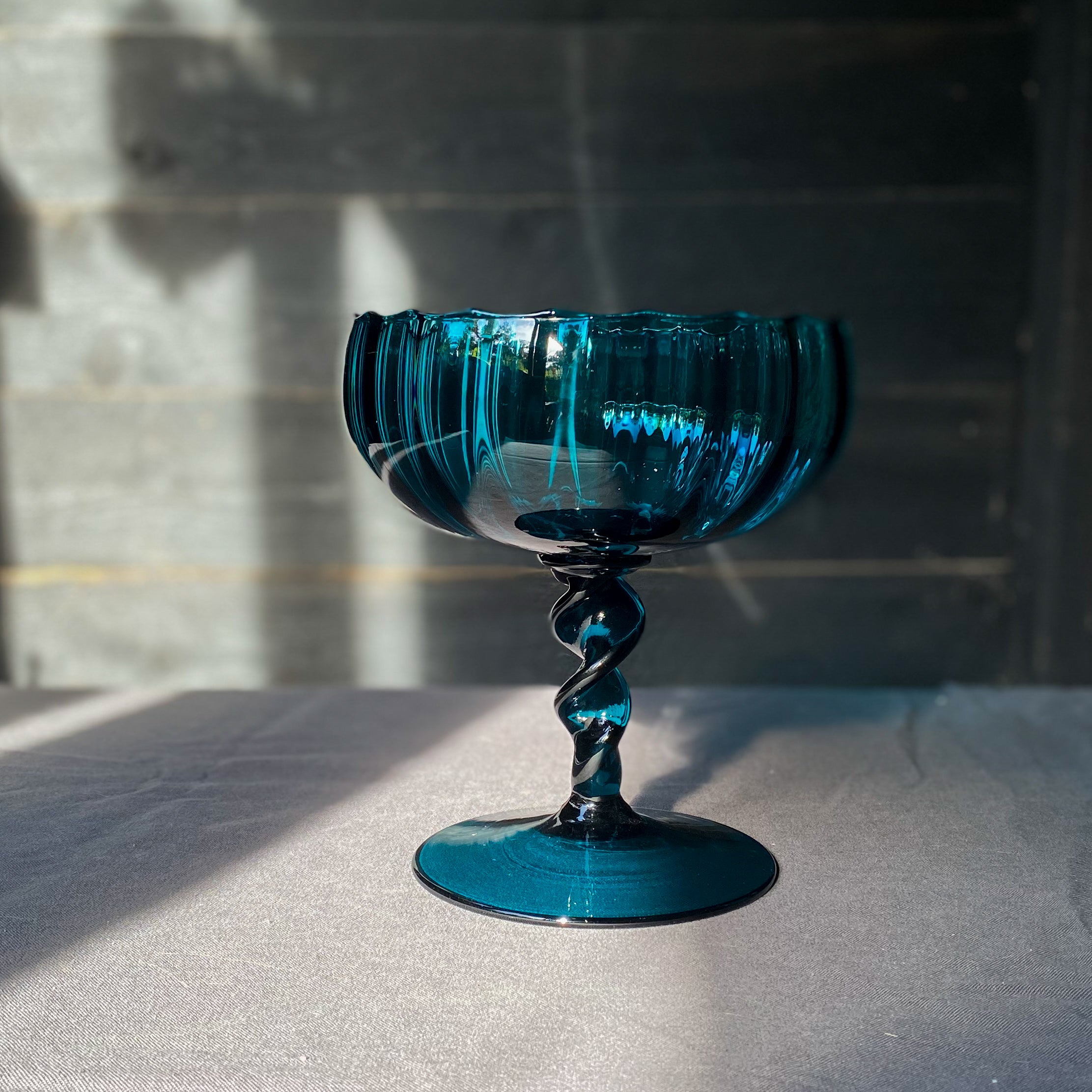 Empoli Glass Pedestal Bowl