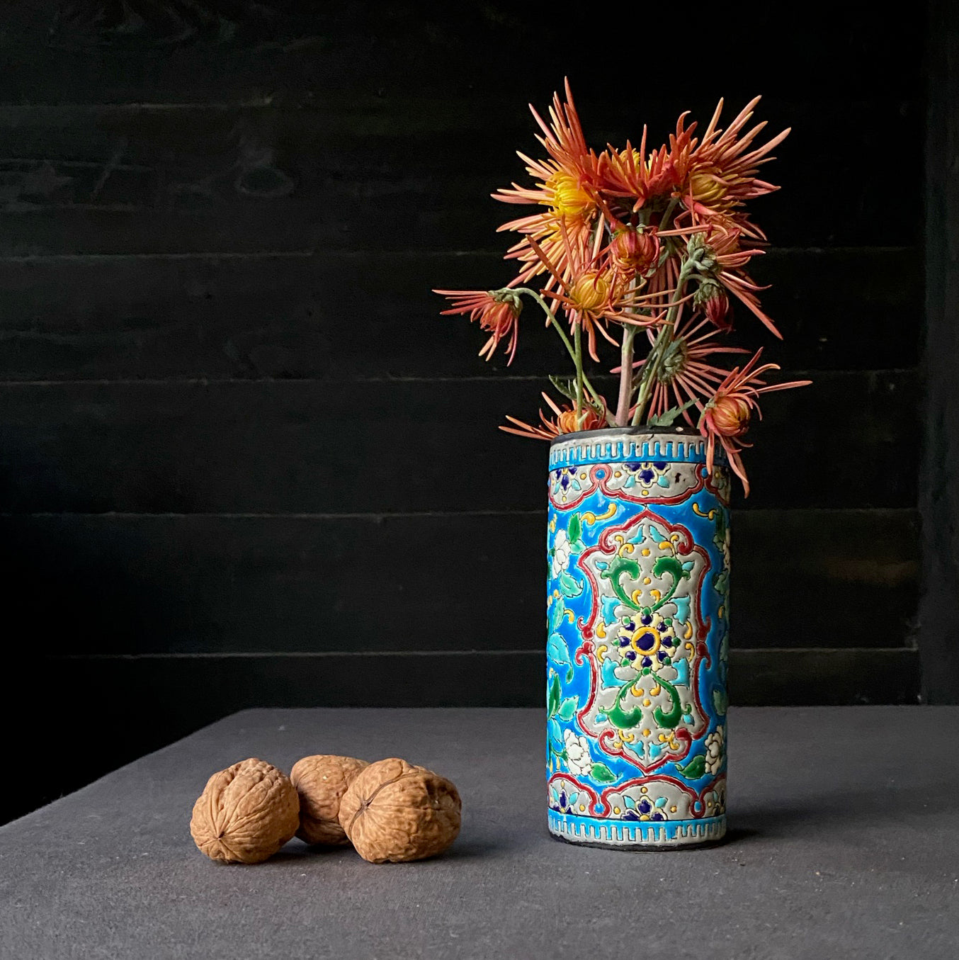 Antique Jules Vieillard Porcelain Vase