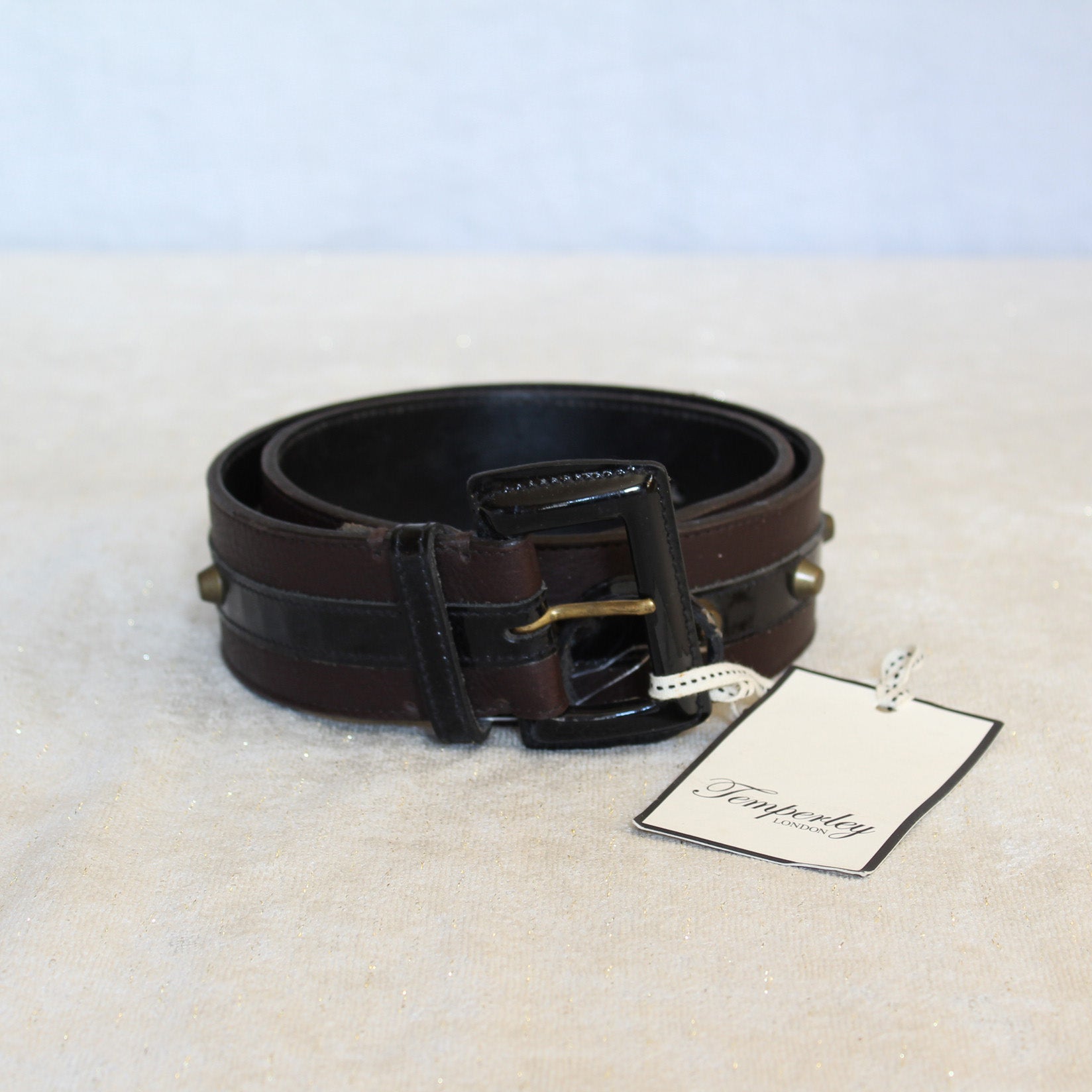 Temperley studded belt