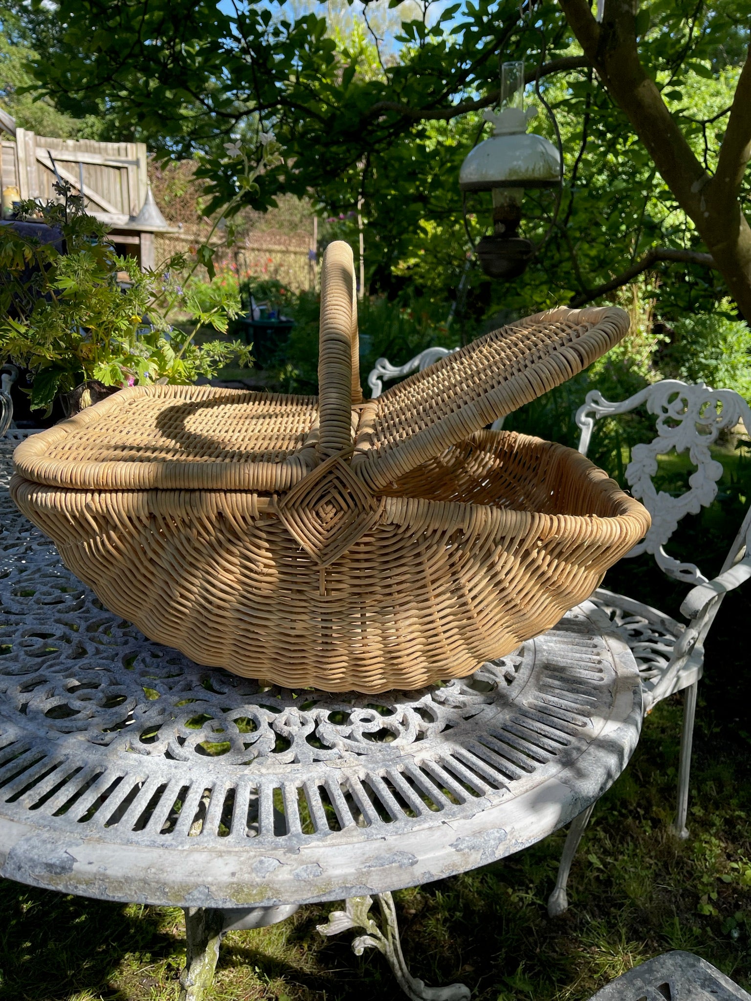 Wicker Picnic Basket