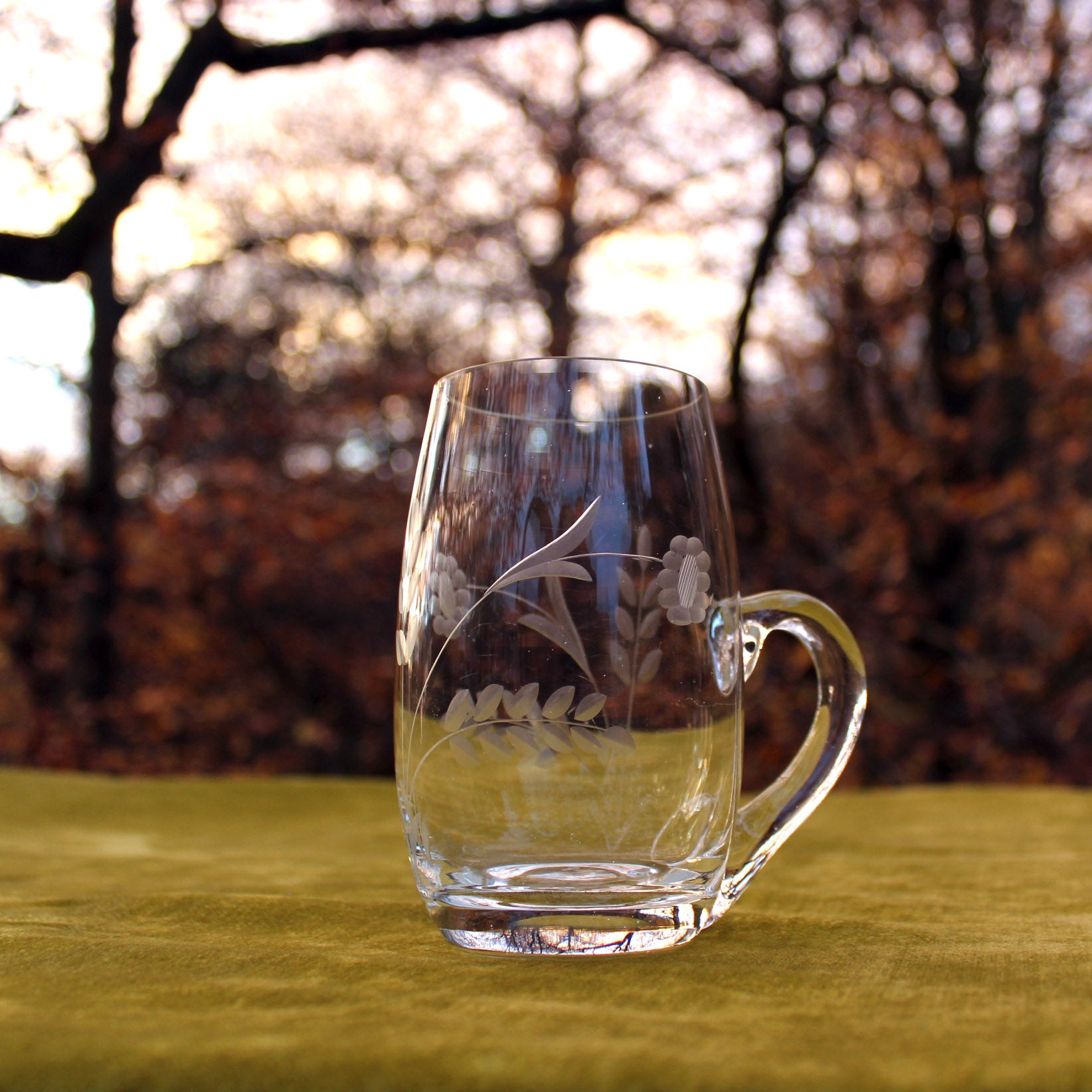 Floral Tankard