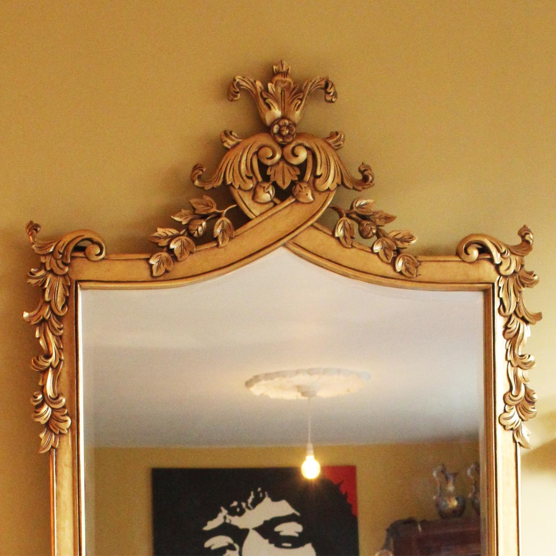Gold Tall Mirror