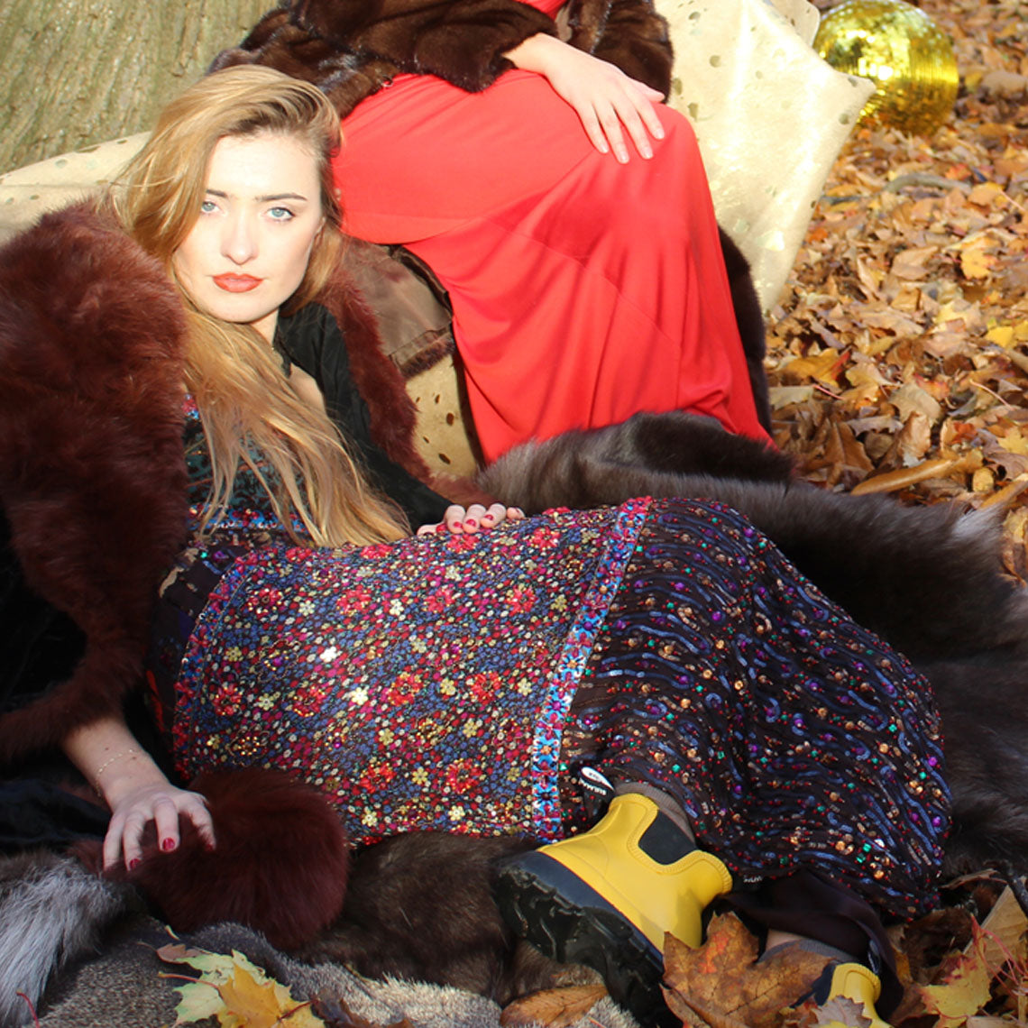 Sulman yellow Wellies