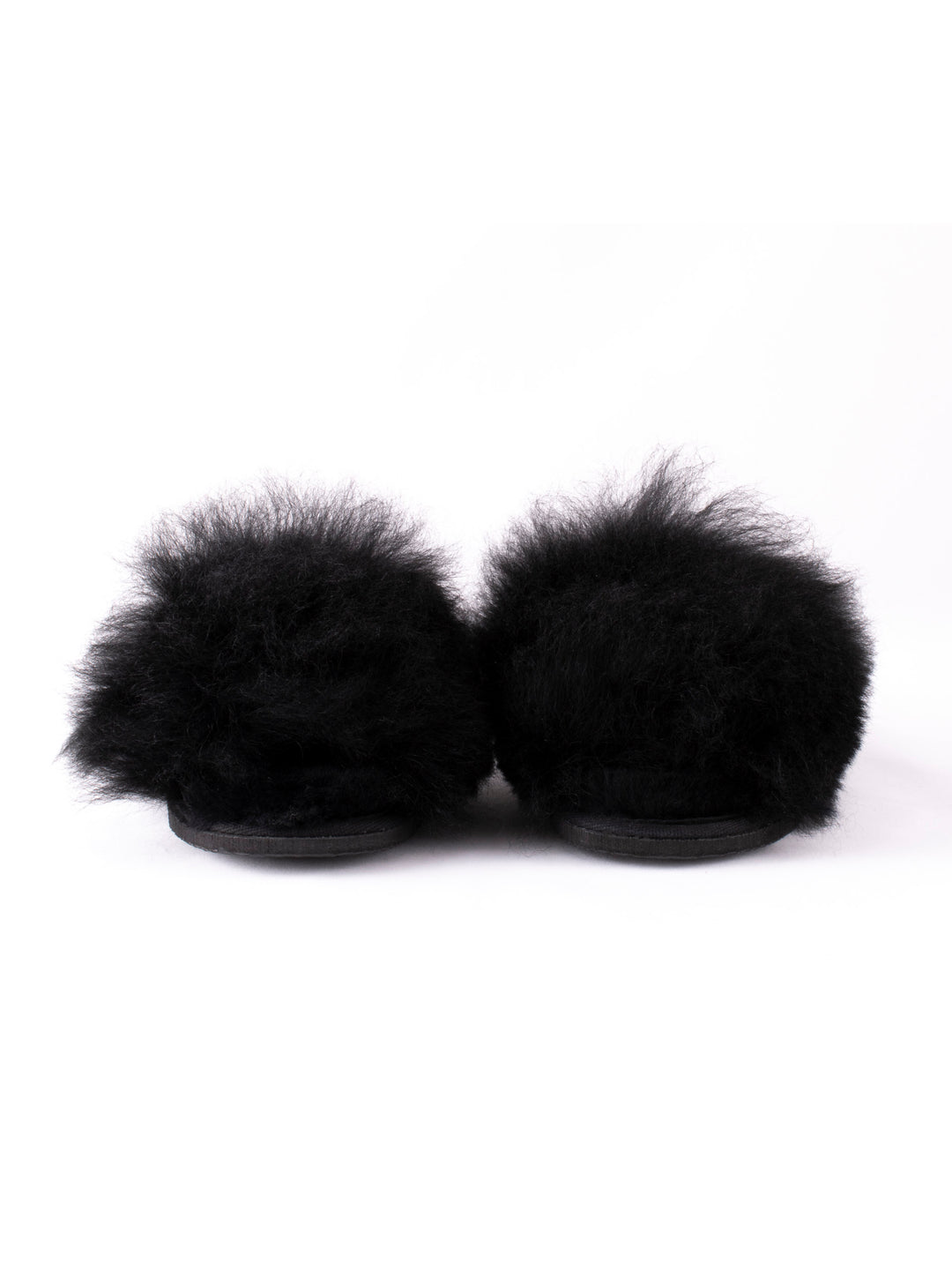 Tessan Sheepskin Slipper - Black