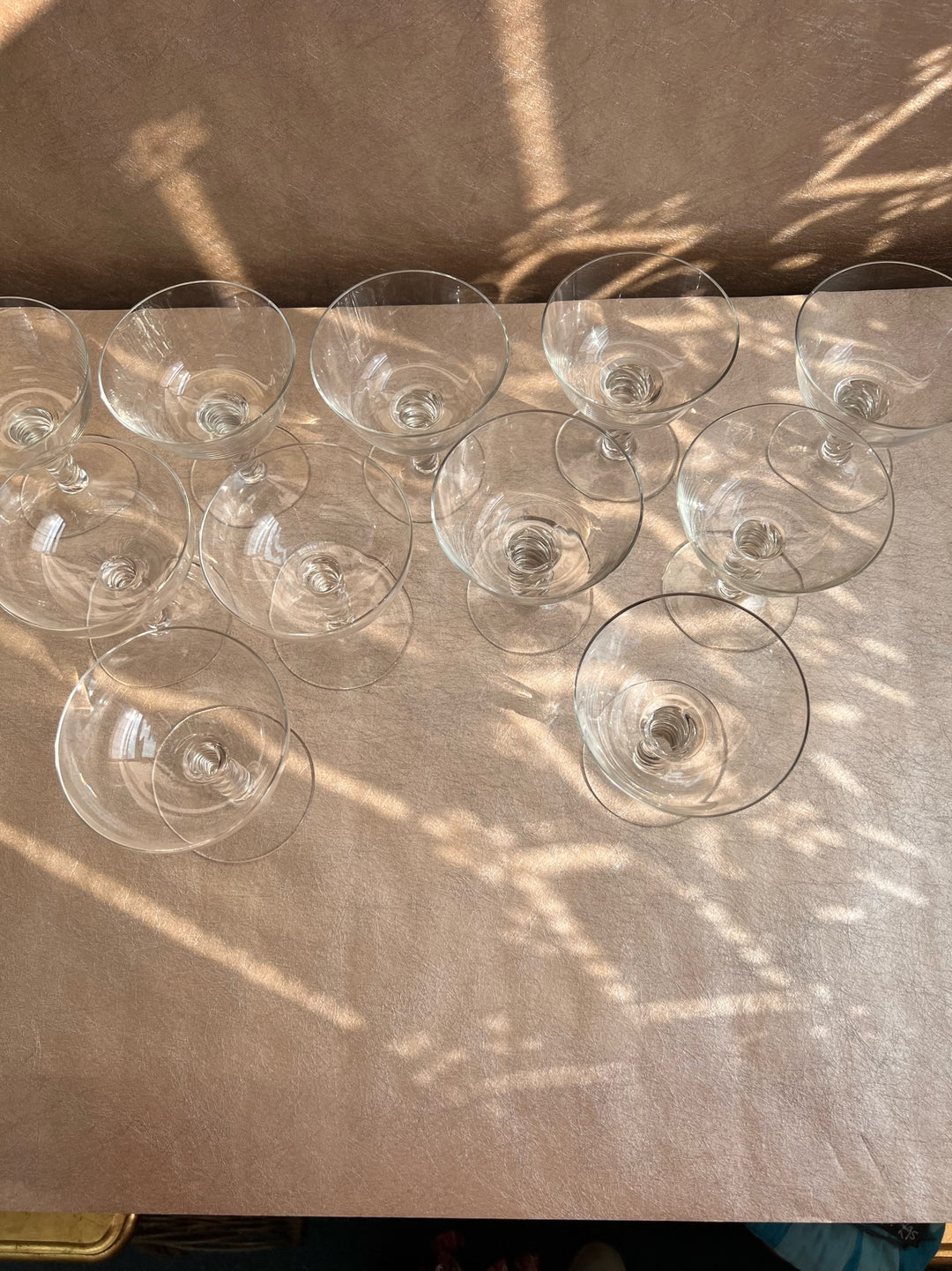 1960s Orrefors Coupes Set of Eight
