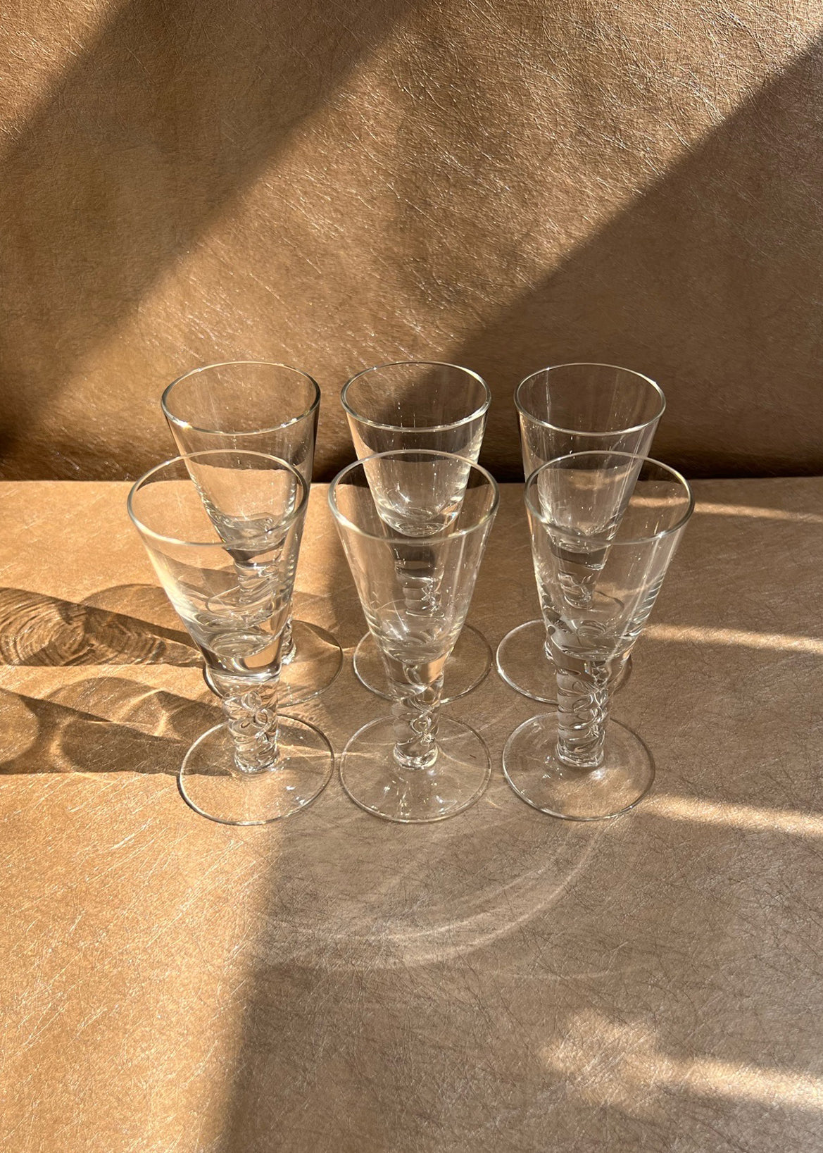 1960s Orrefors Tequila Glasses Set of Six