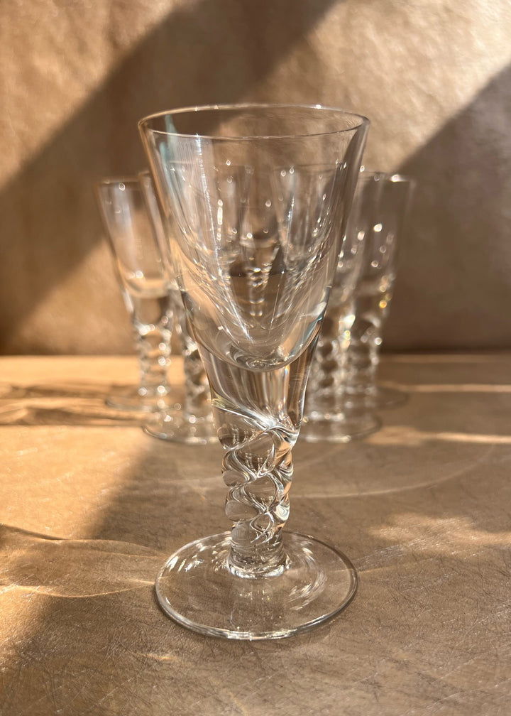 1960s Orrefors Tequila Glasses Set of Six