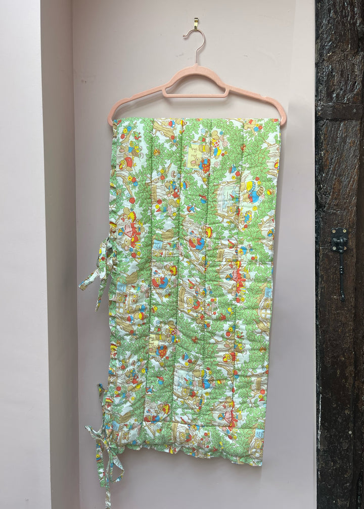 1970s Printed Quilted Bumper