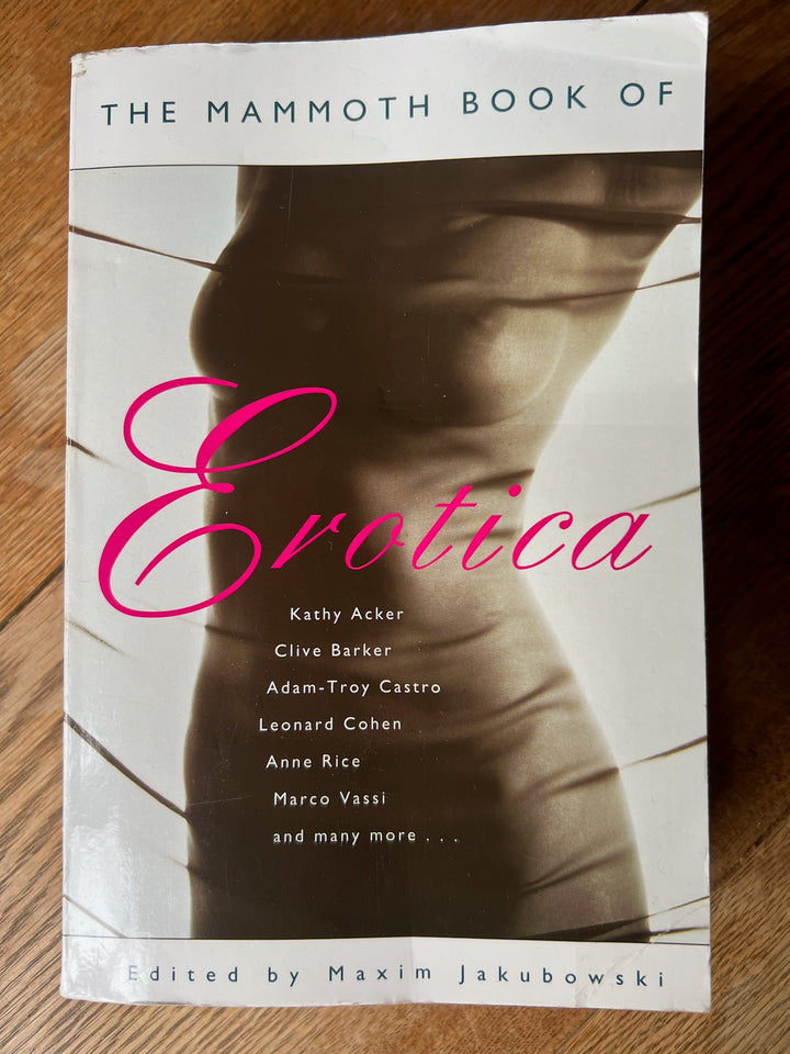 The Mammoth Book of Erotica. Maxim Jukubowski