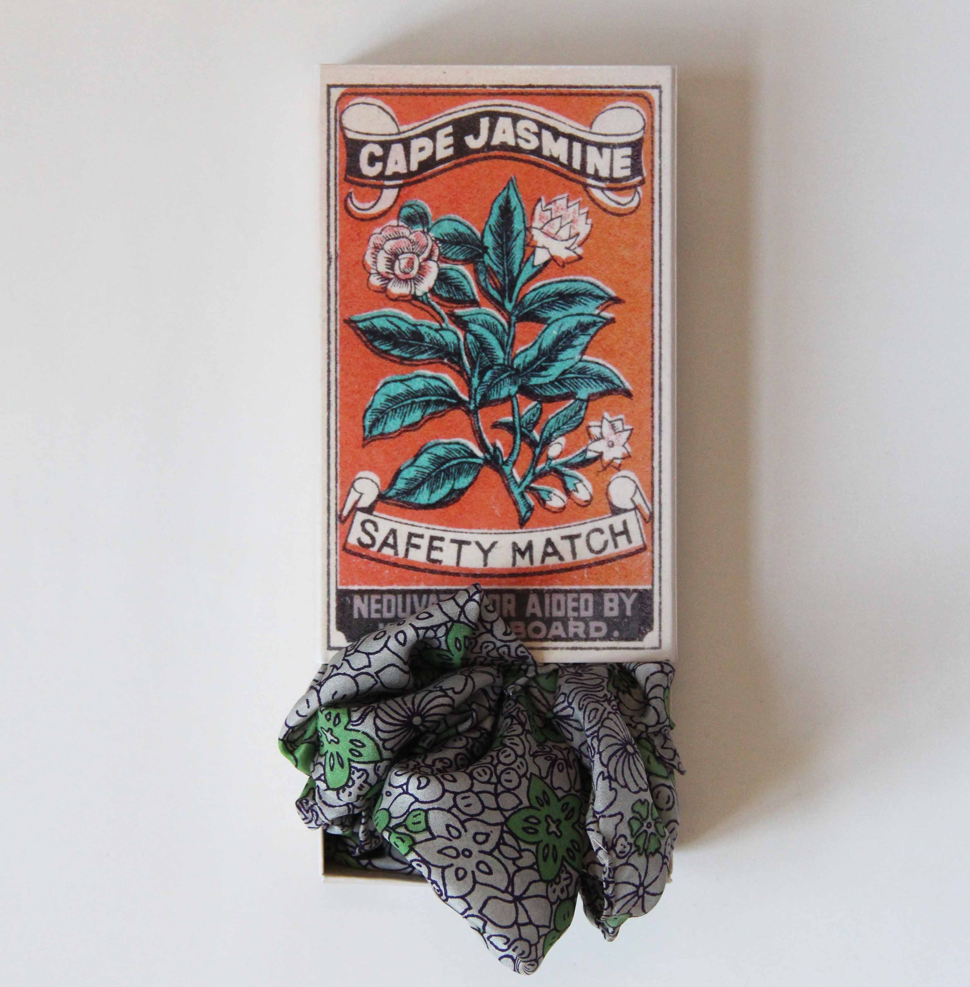 Mini Summer Silk Scarf - Green