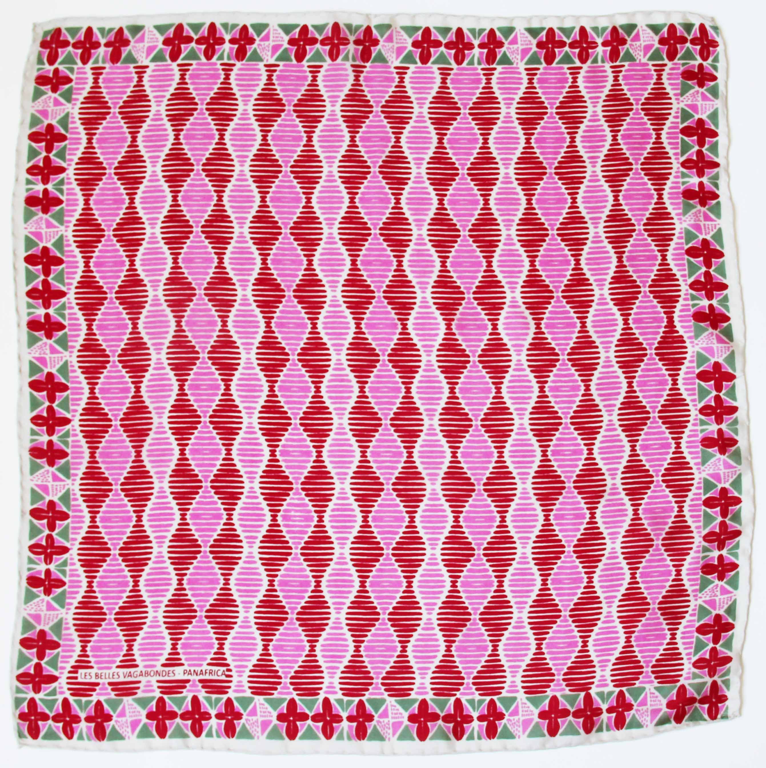 Mini Mopti Silk Scarf - Red