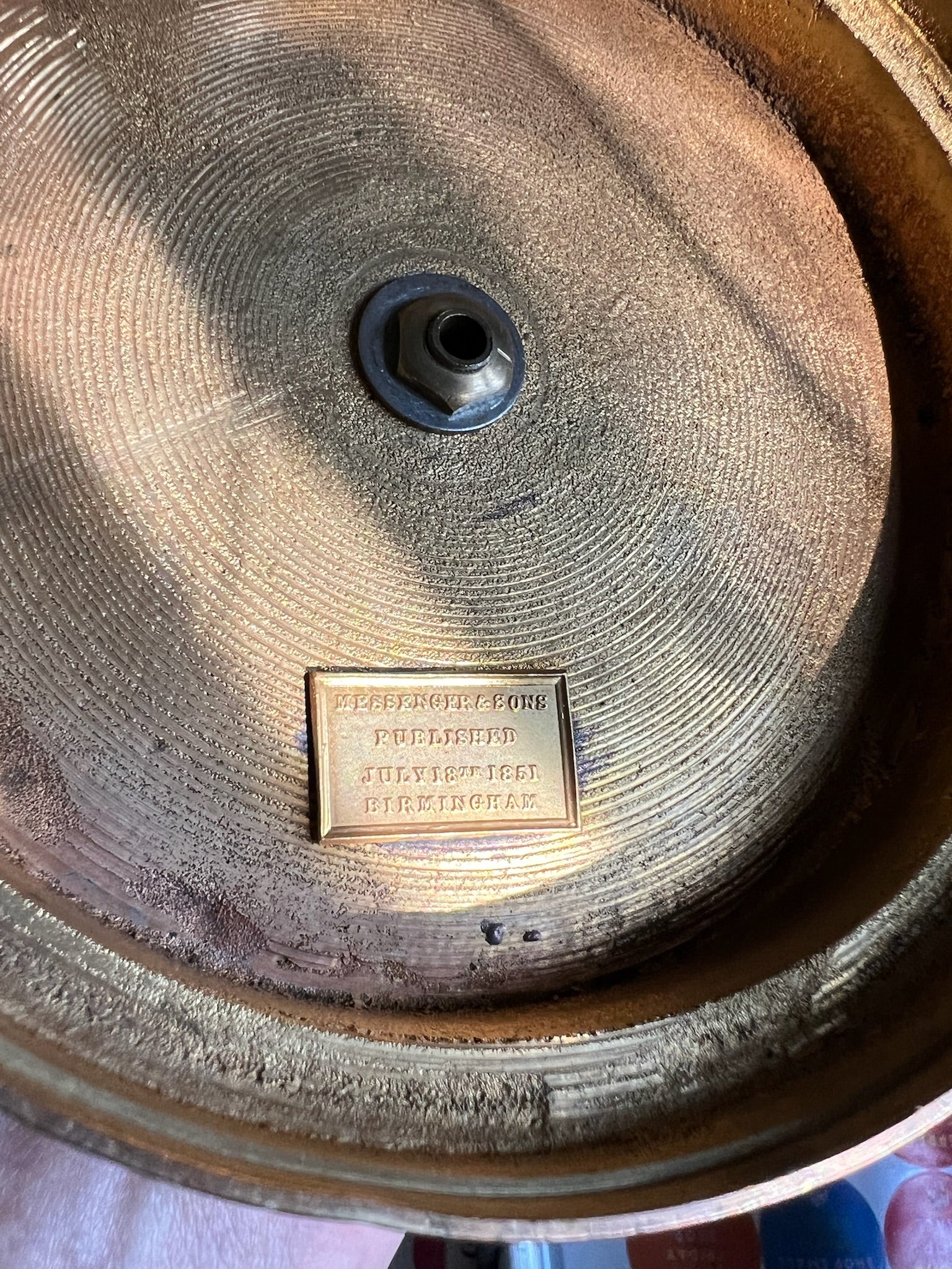 Solid Brass Cherub Lamp Base
