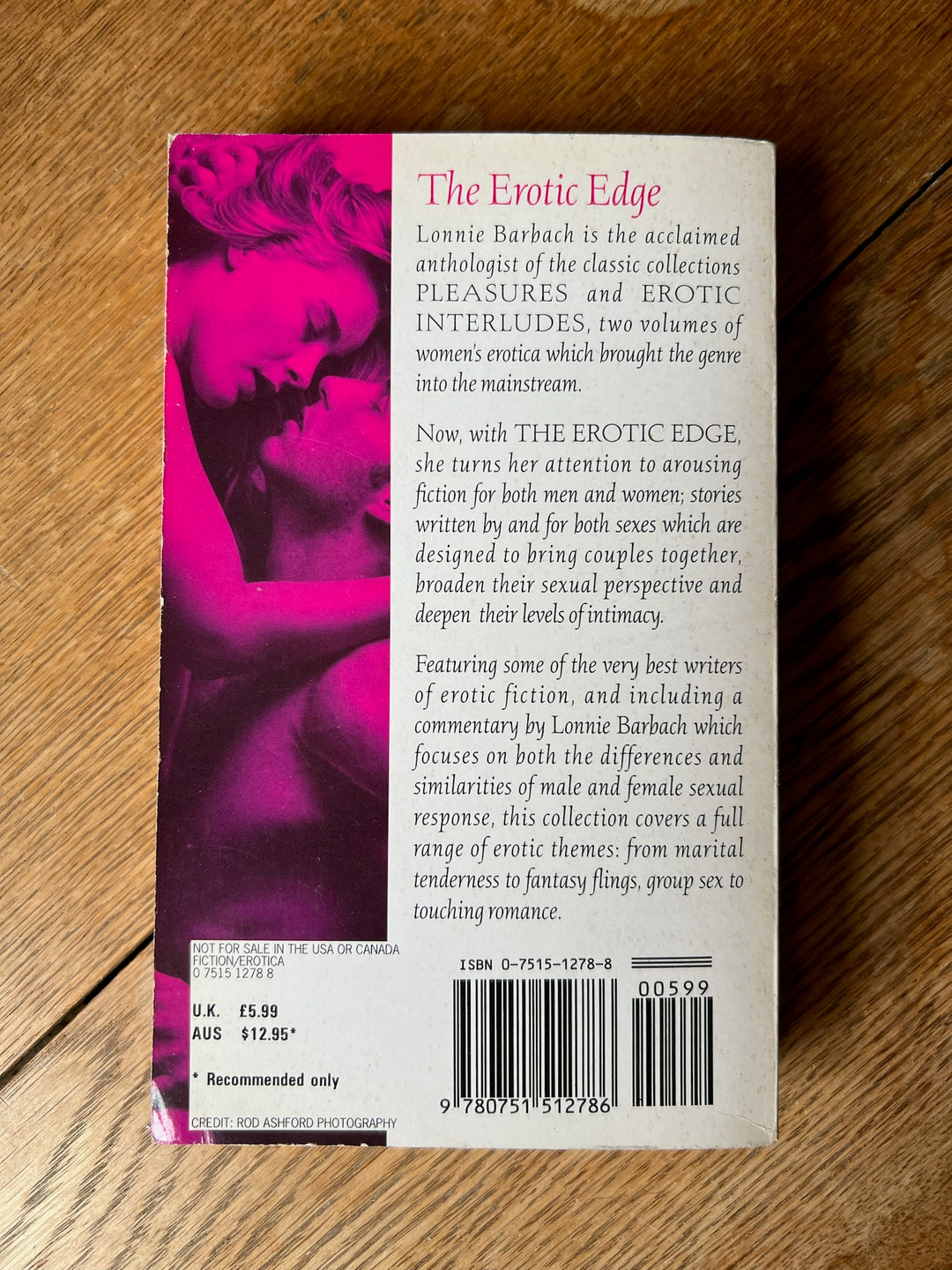 The Erotic Edge. Lonnie Barbach