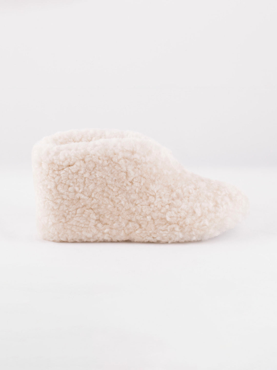 Ulla Sheepskin Booties Slipper - Cream