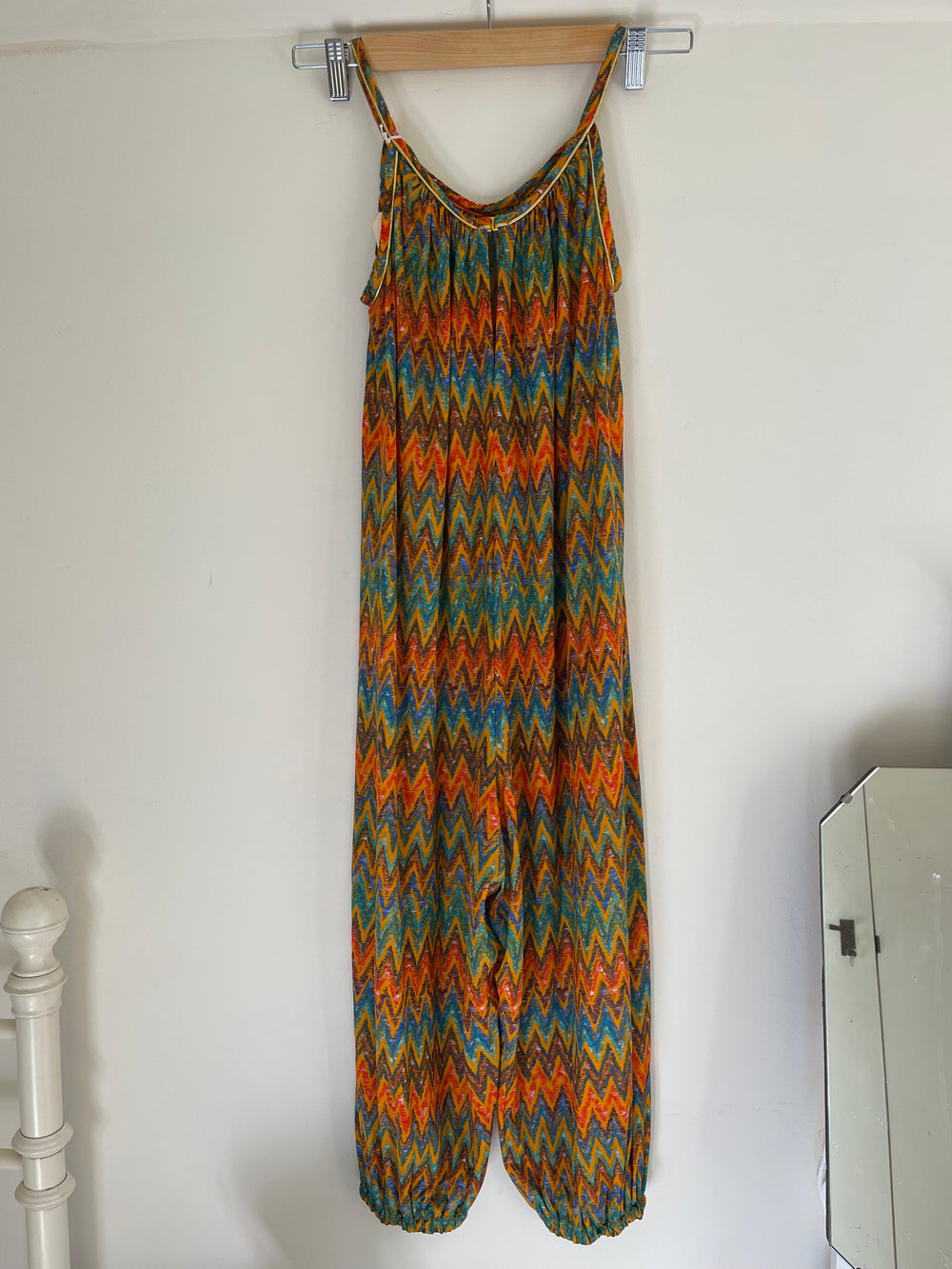 Vintage Kids Zig Zag Jumpsuit by Lacho of Switzerland