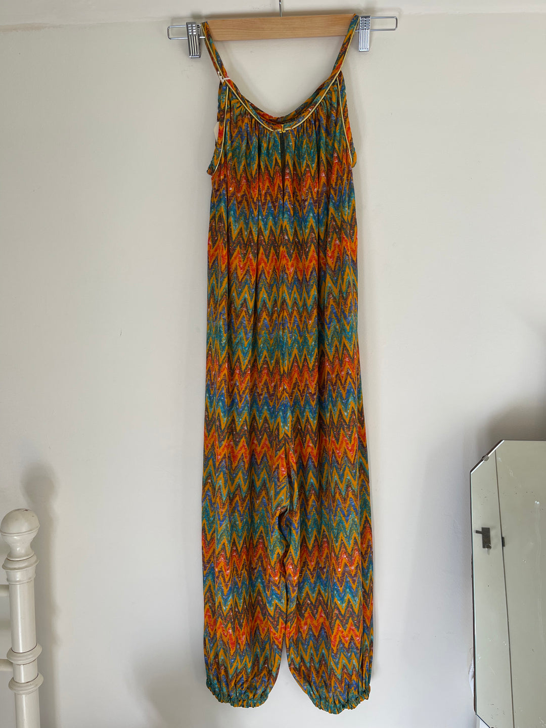 Vintage Kids Zig Zag Jumpsuit by Lacho of Switzerland