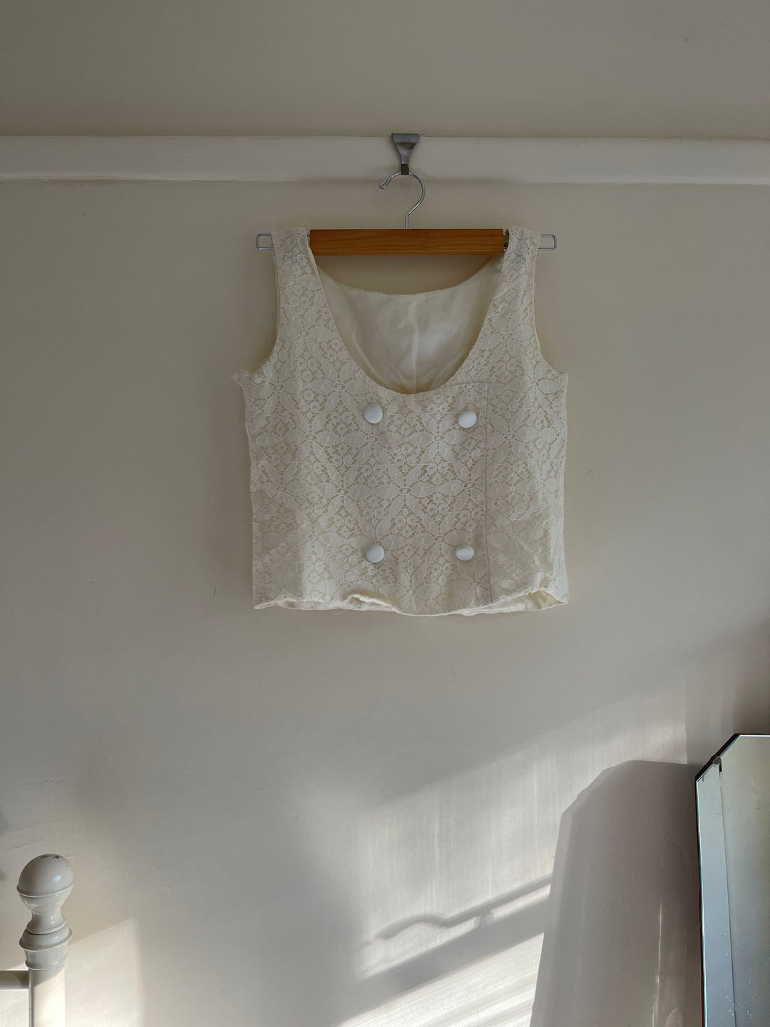 Vintage Cream Lace 2 Piece
