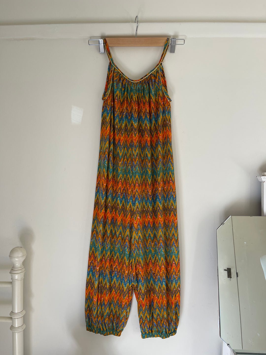 Vintage Kids Zig Zag Jumpsuit by Lacho of Switzerland