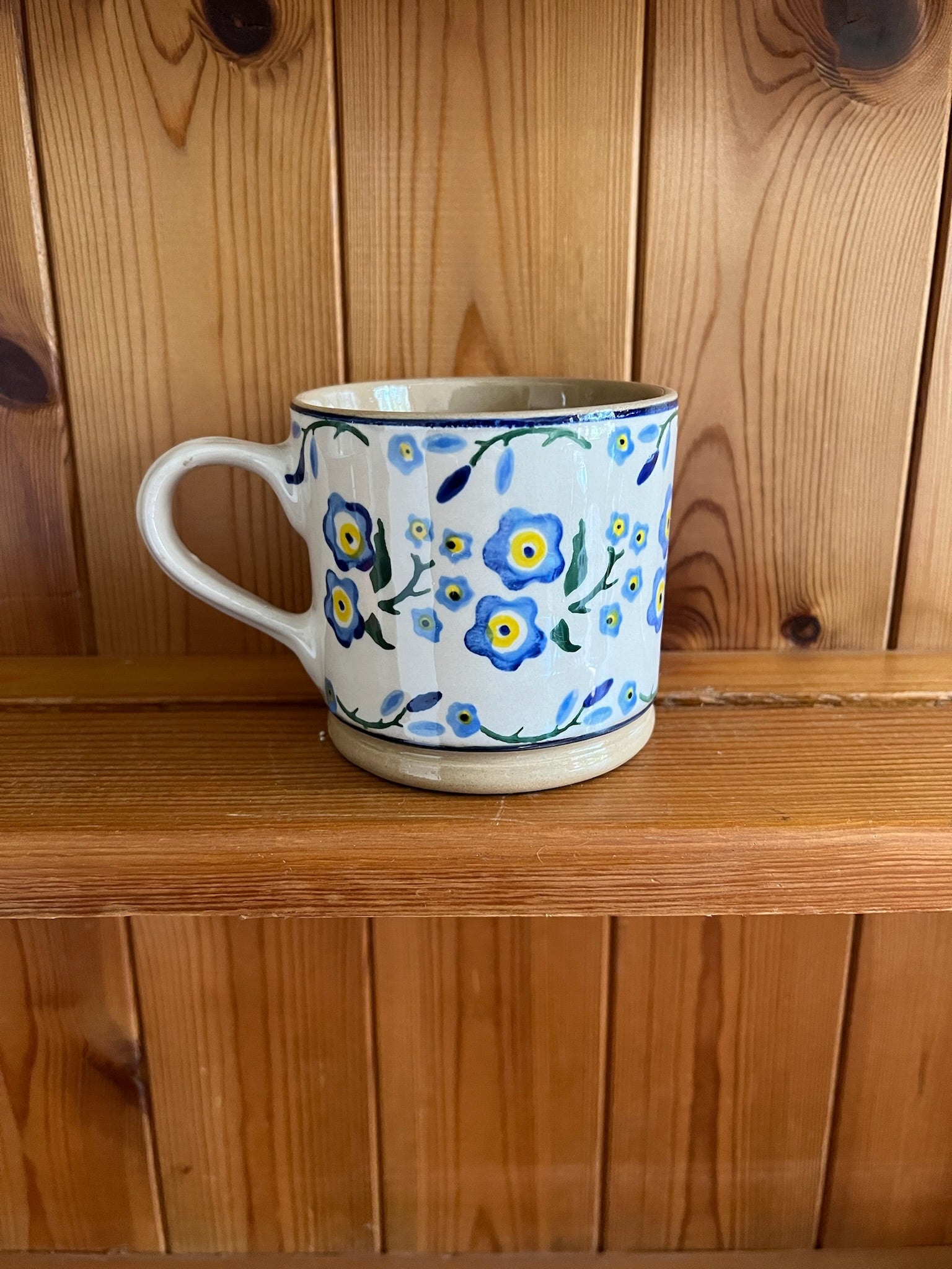 Nicholas Mosse Irish Pottery “Forget-me-Not” Mug