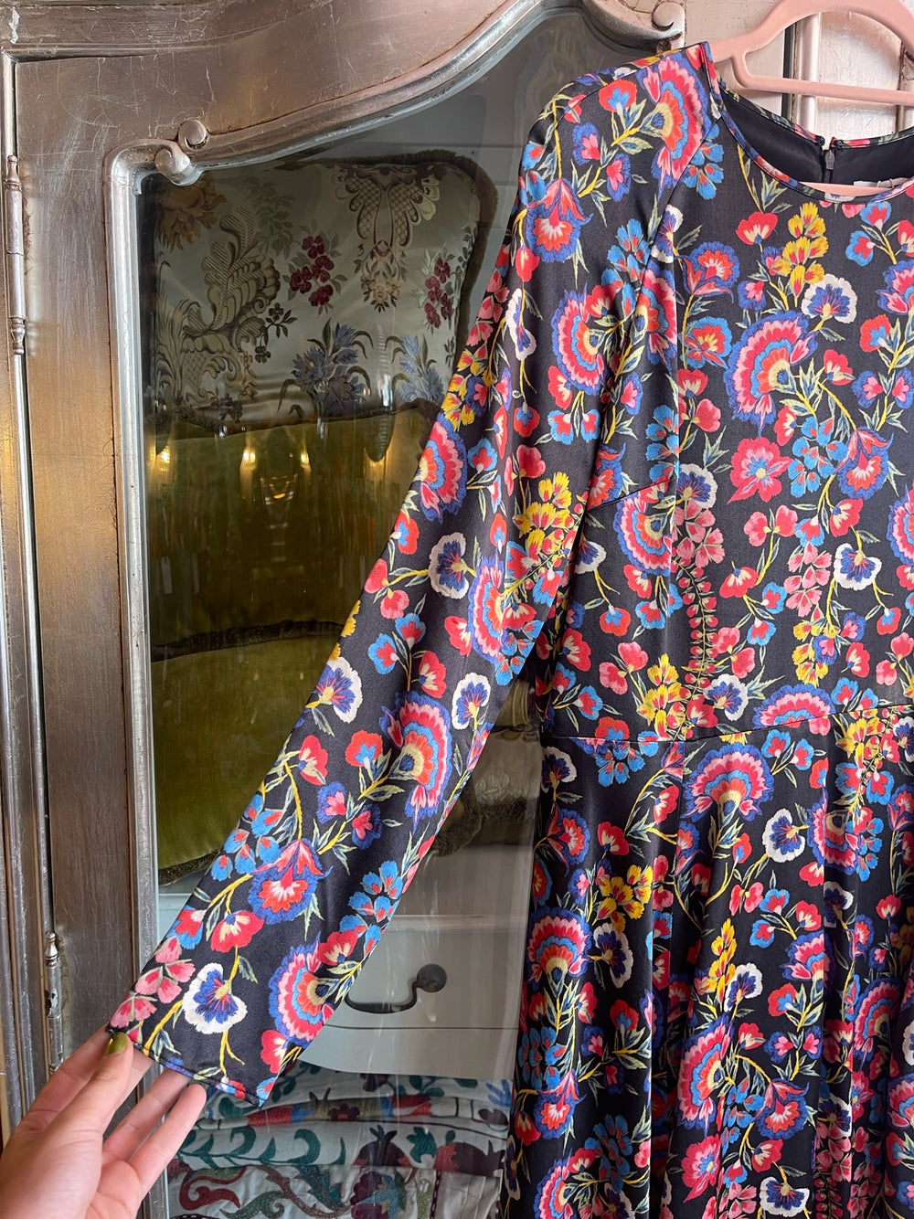 Alice by Temperley Floral Long Sleeve Dress