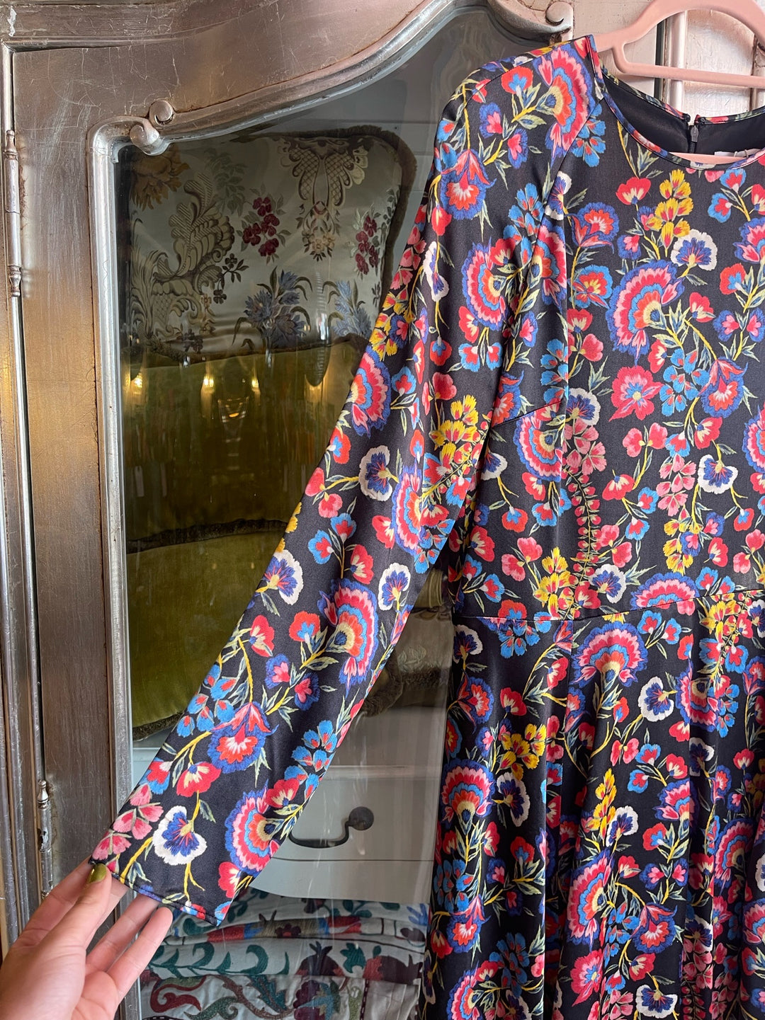 Alice by Temperley Floral Long Sleeve Dress