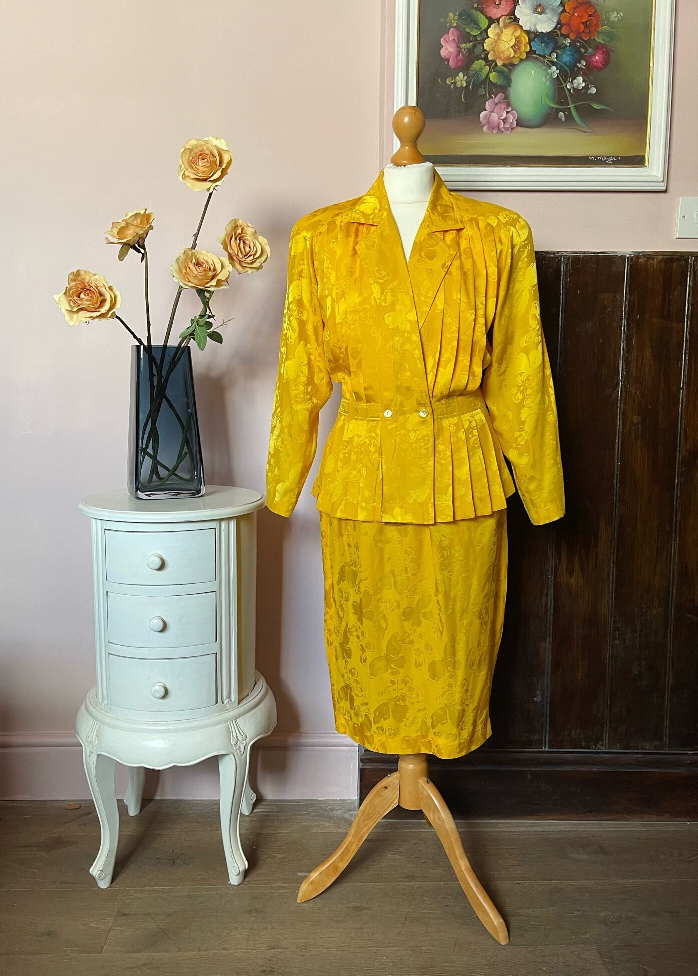 Argenti Yellow Two Piece Suit