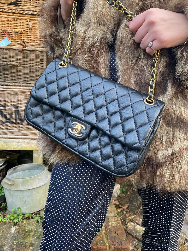 Chanel Quilted Leather Bag