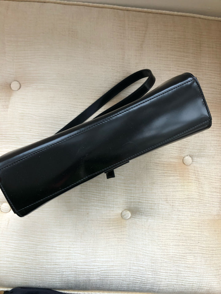 Jaeger Black Leather Shoulder bag