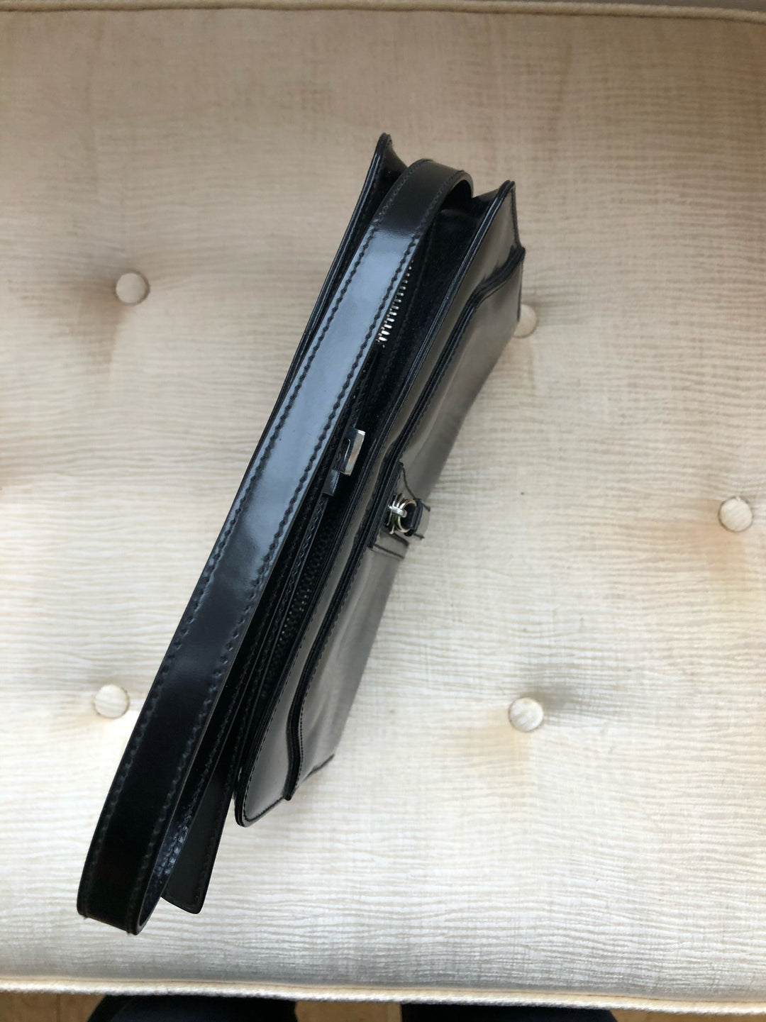 Jaeger Black Leather Shoulder bag