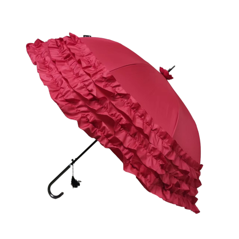 Pagoda Tripple Frill Umbrella