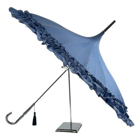 Slim Pagoda Frill Umbrella