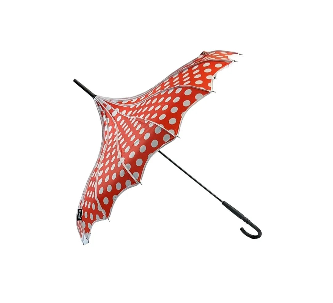Polka Dot Pagoda Umbrella