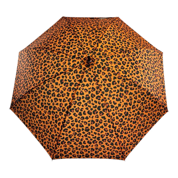 Retro Leopard Print Umbrella