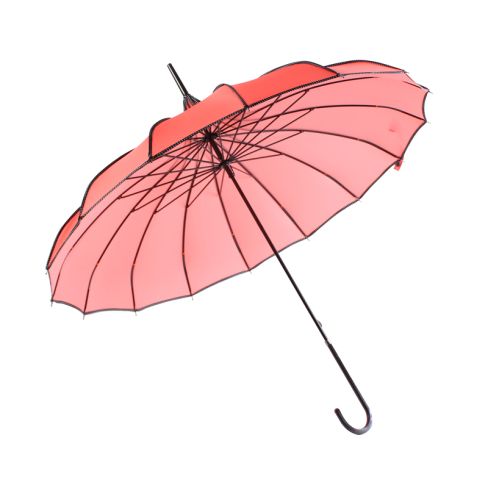 Pagoda Ribbed Umbrella