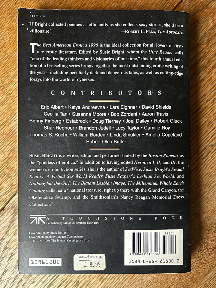 ‘THE BEST AMERICAN EROTICA’ 1996 Susie Bright