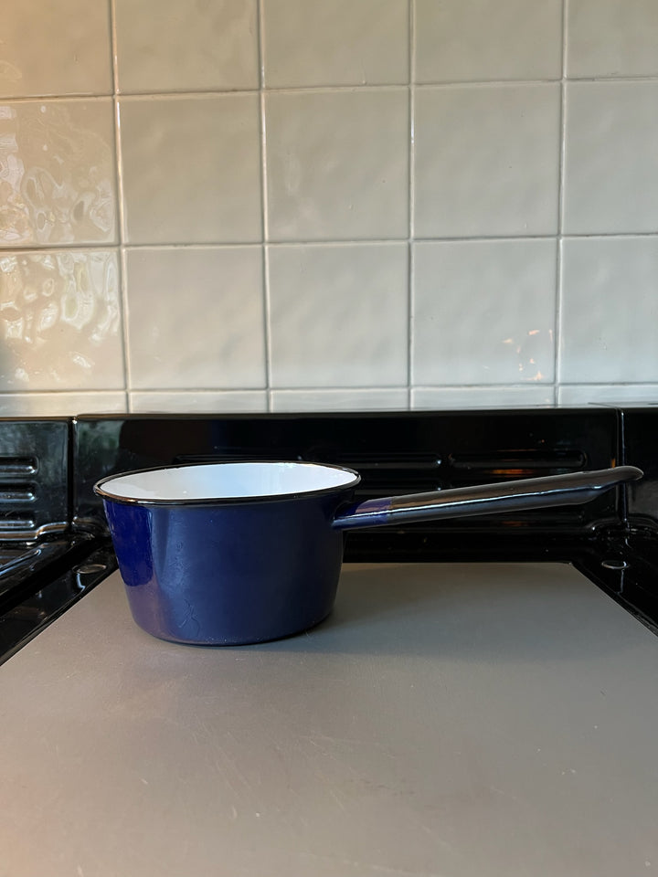 Blue Enamel Pan