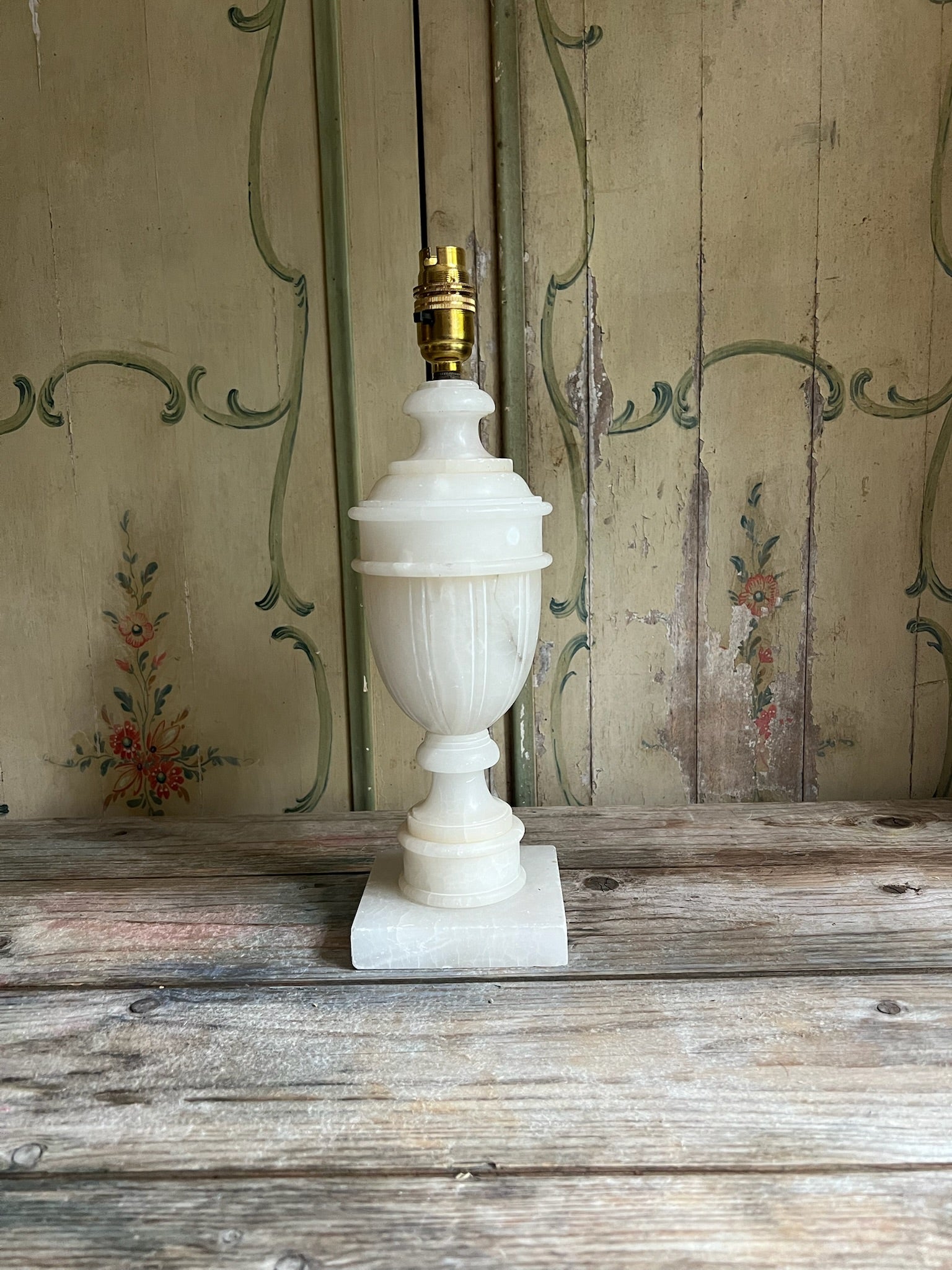 20th Century Alabaster Lamp 