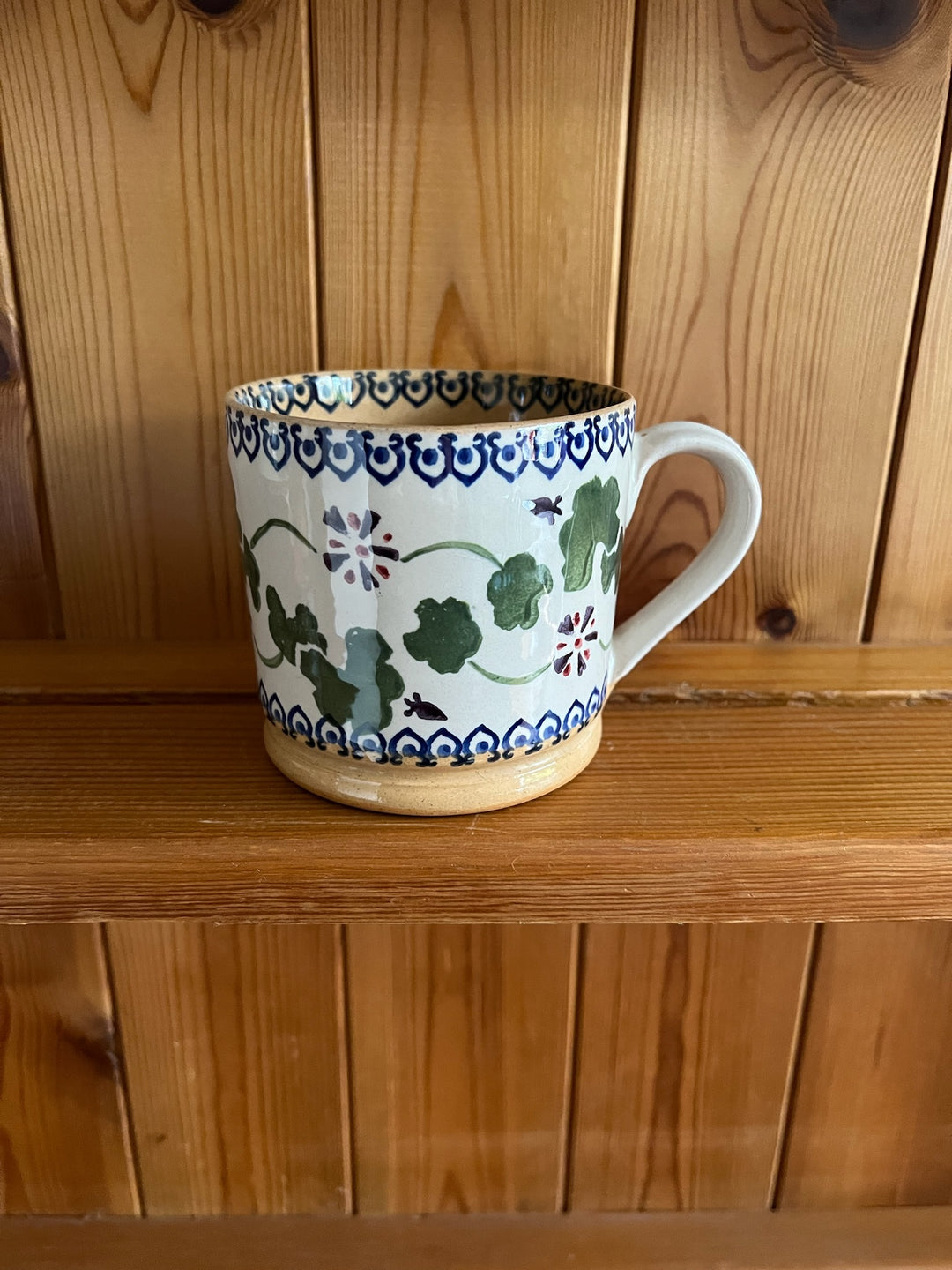 Nicholas Mosse Irish Pottery “Ivy Design” Mug