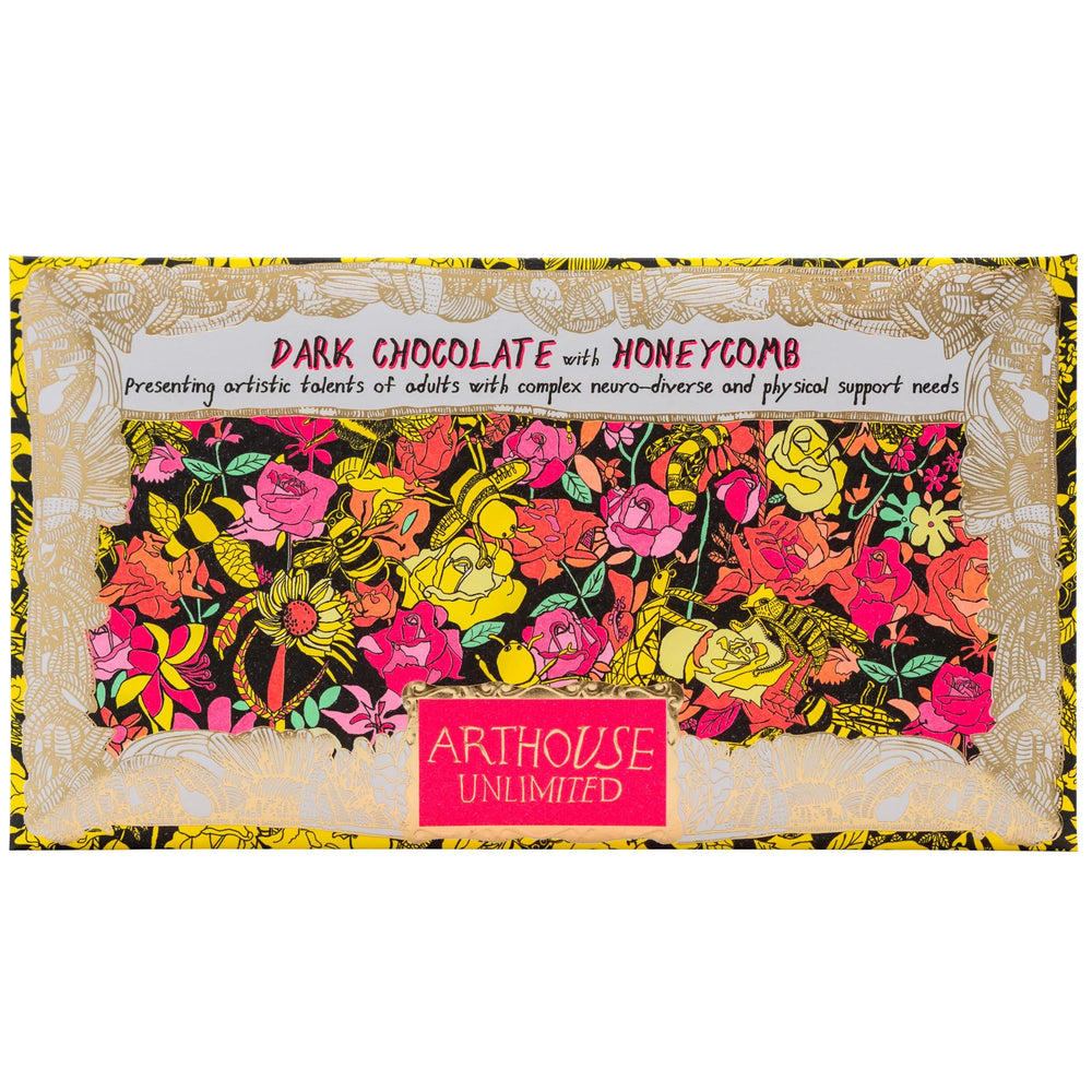 Dark Chocolate with Honeycomb Bar - ARTHOUSE UNLIMITED