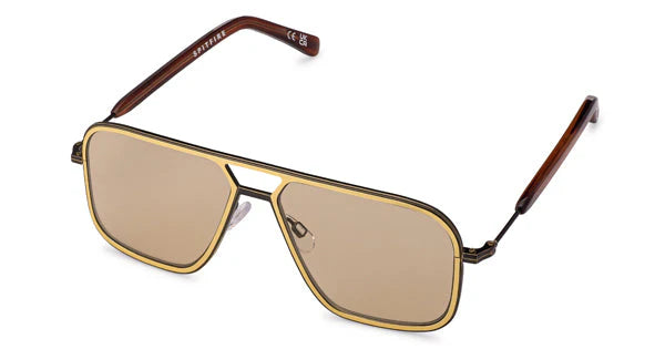 Congleton Gold / Tan - Spitfire Glasses