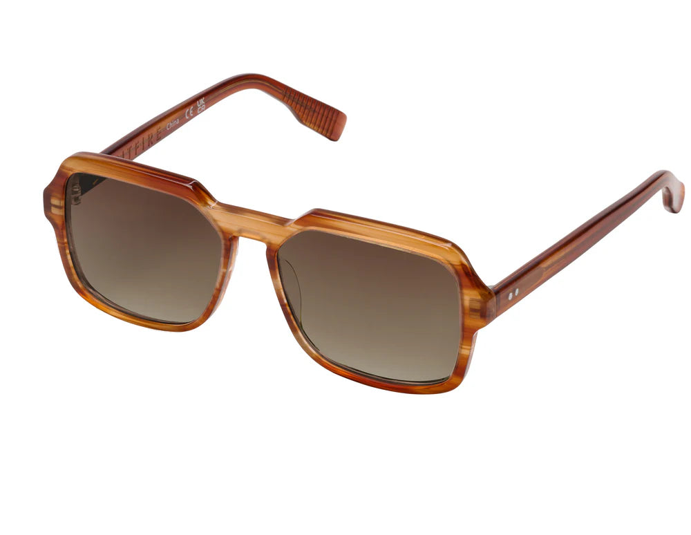 Cut 114 Brushed Tort / Brown - Spitfire Glasses