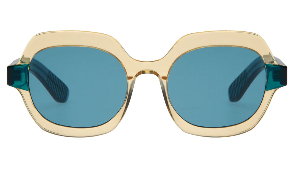 Cut 133 Tan / Marine / Turquoise - Spitfire Glasses