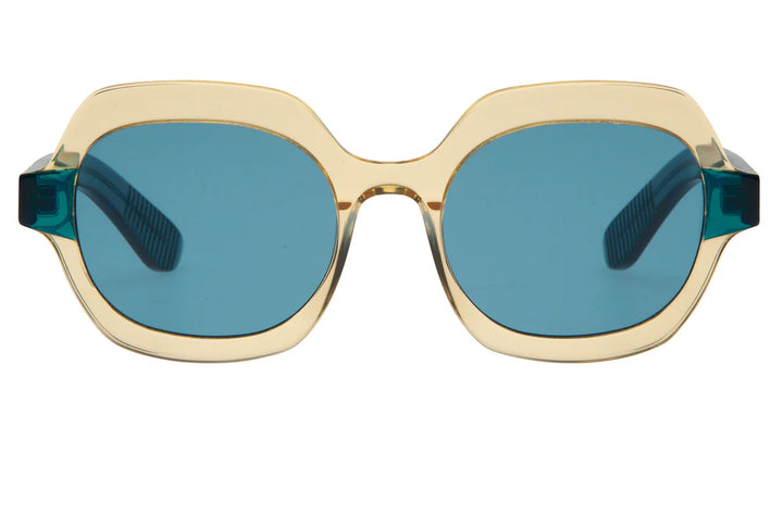 Cut 133 Tan / Marine / Turquoise - Spitfire Glasses