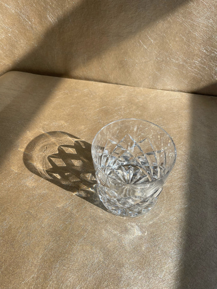Antique Old Fashioned Whiskey Tumblers Set of Six