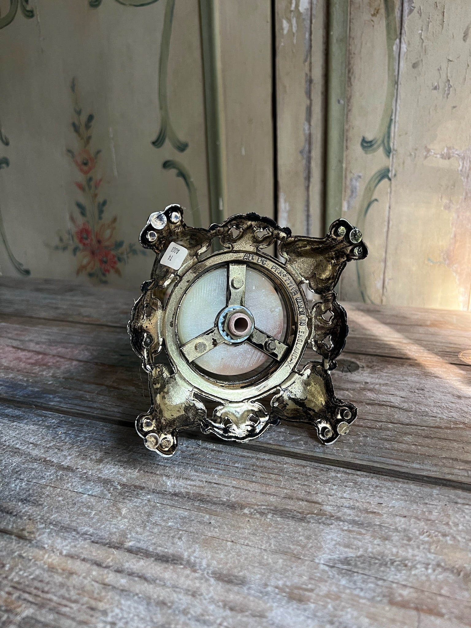 Onyx & Brass Lamp Base