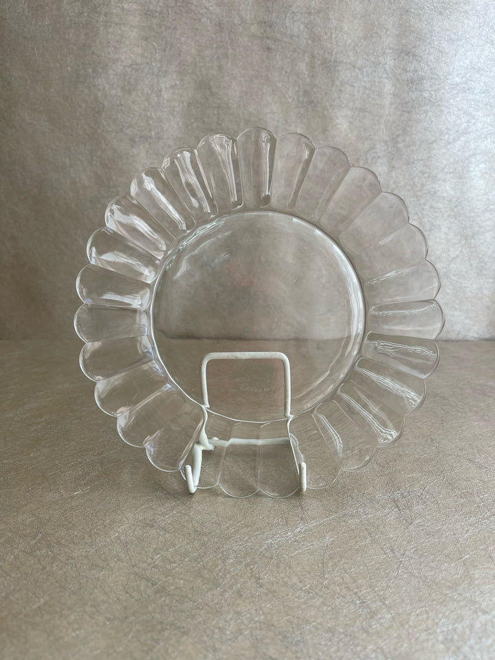 Duralex Lesieur Daisy Glass Plates
