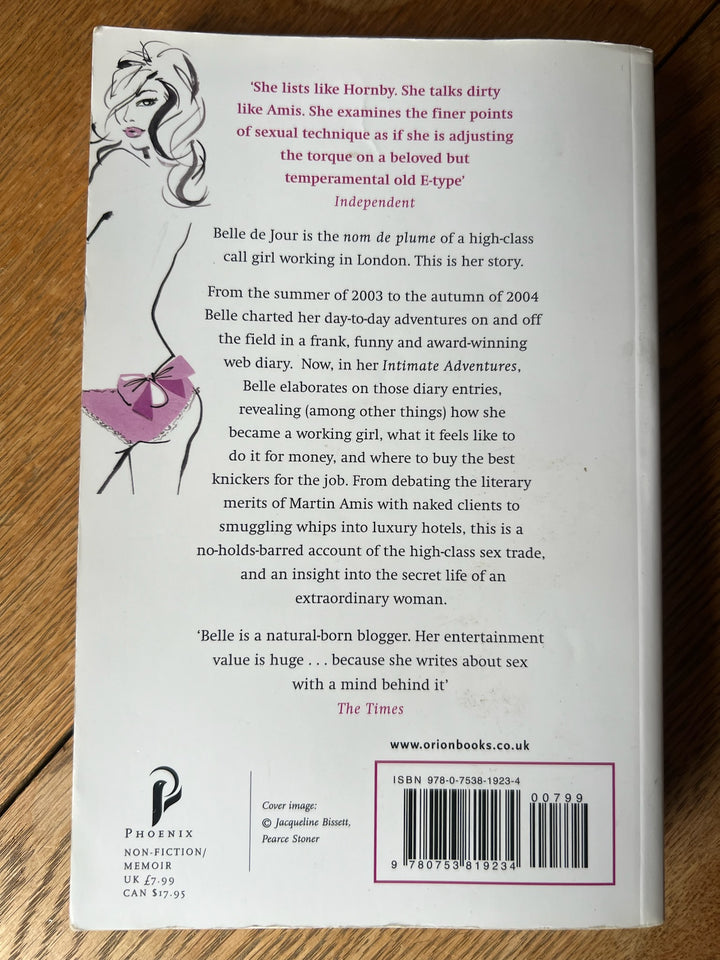 ‘THE INTIMATE ADVENTURES OF A LONDON CALL GIRL’ Belle De Jour