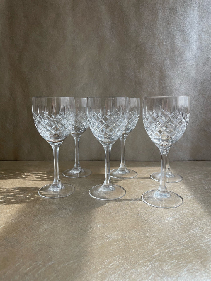 Edinburgh Crystal White Wine Glasses