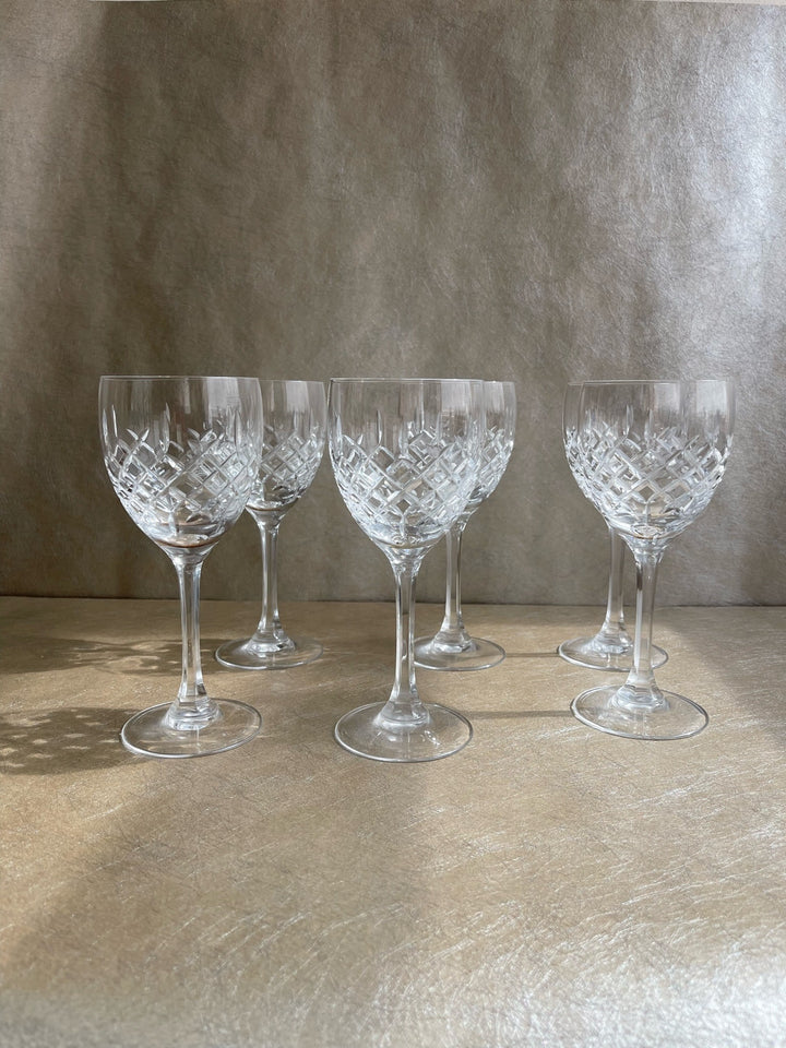 Edinburgh Crystal White Wine Glasses